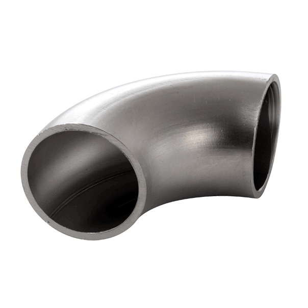 Kolanko 90°, 104.0 x 2.0 mm R=150.0 mm, spawany, EN10253, 3D, 1.4404/316L