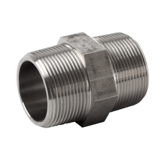 Nypel dwustronny sześciokątny, 2