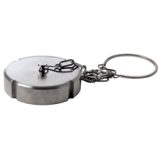 nakrętka do śrubunku zaślepiająca z łańcuszkiem DN150 316L