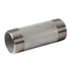 nypel dwustronny z nakrętką 3/8 316 NPT